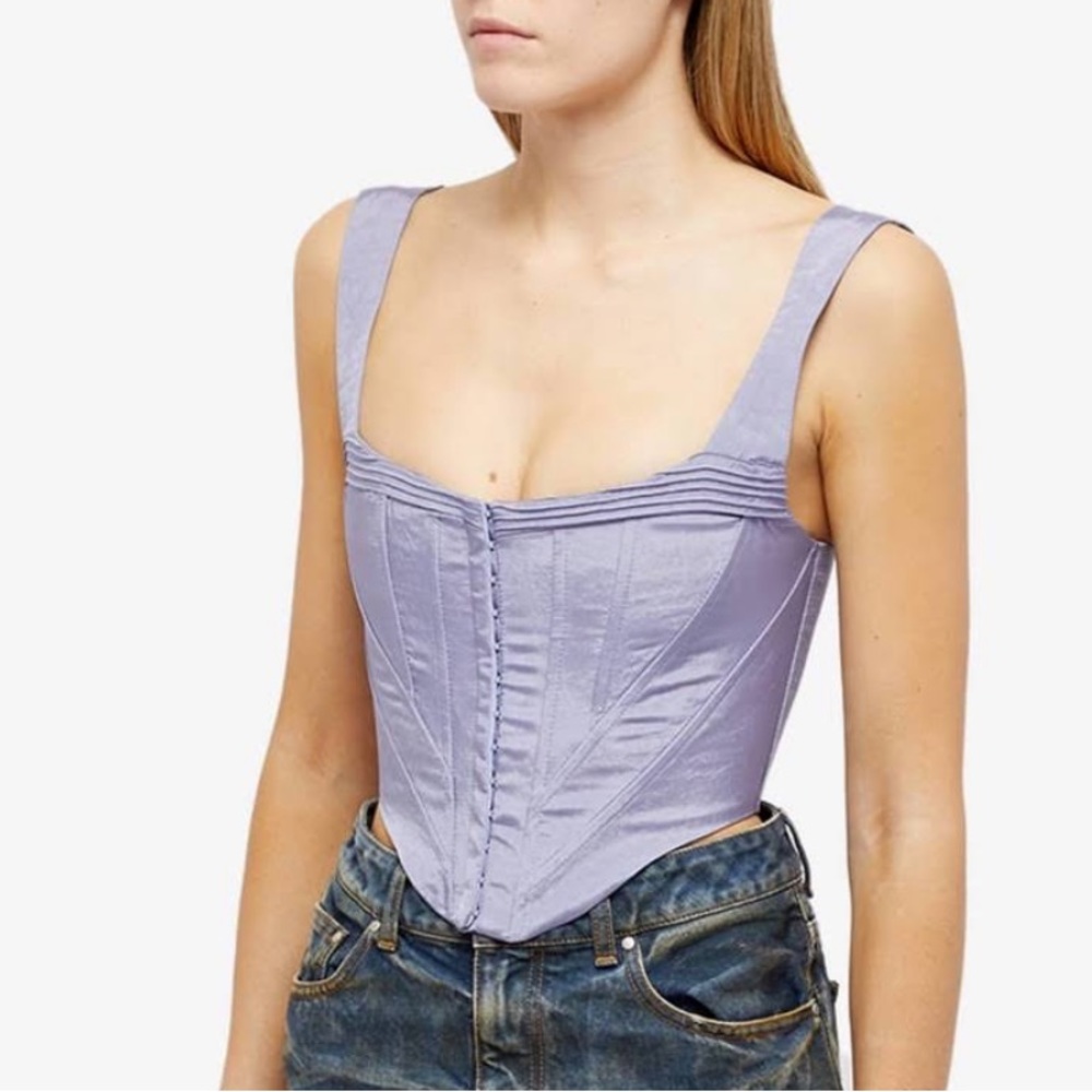 Danielle GUIZO purple corset brand new